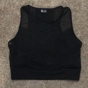 Black Crop Top